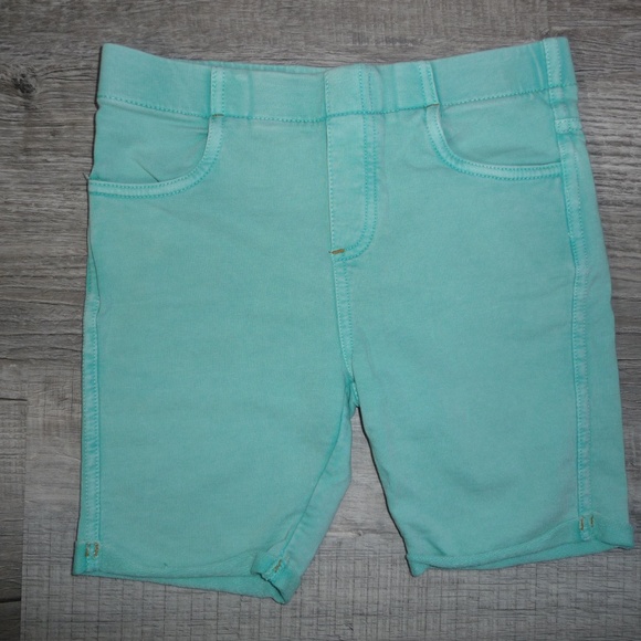 Girls Teal Shorts - Picture 1 of 3